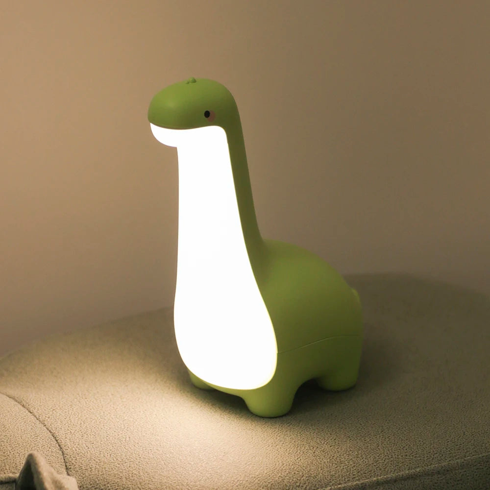 Cute Dinosaur LED Night Light USB Rechargeable