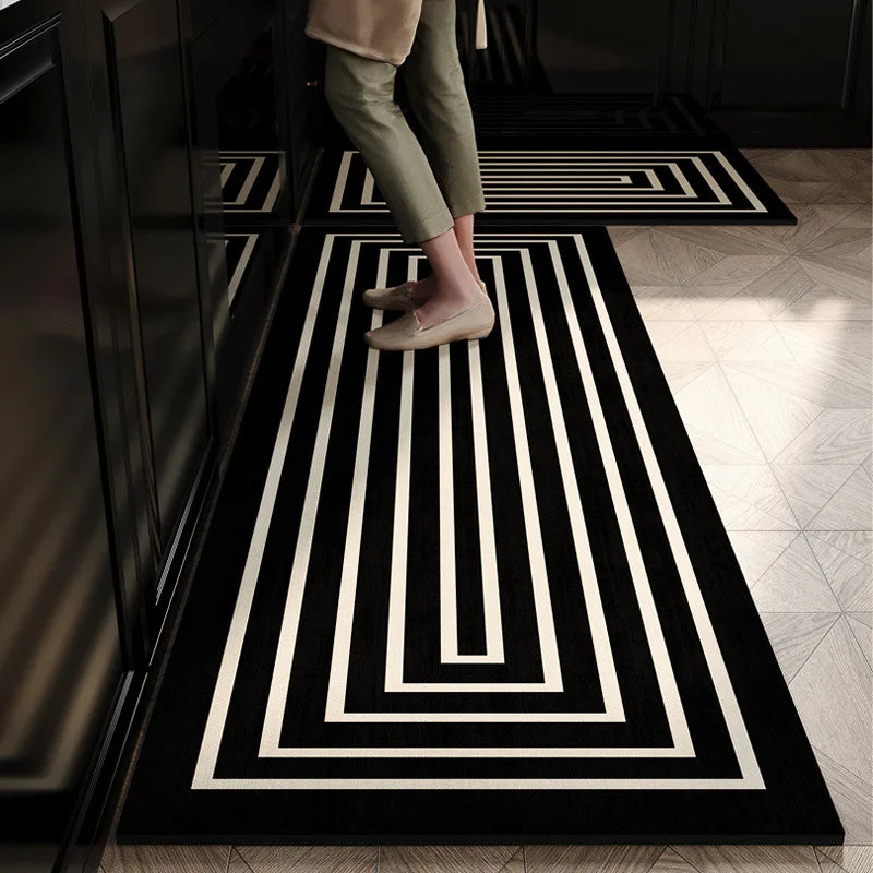 Modern Geometric Non-Slip Kitchen & Area Rug