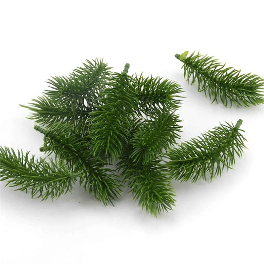 Artificial Pine Branches Greenery Decor Stems