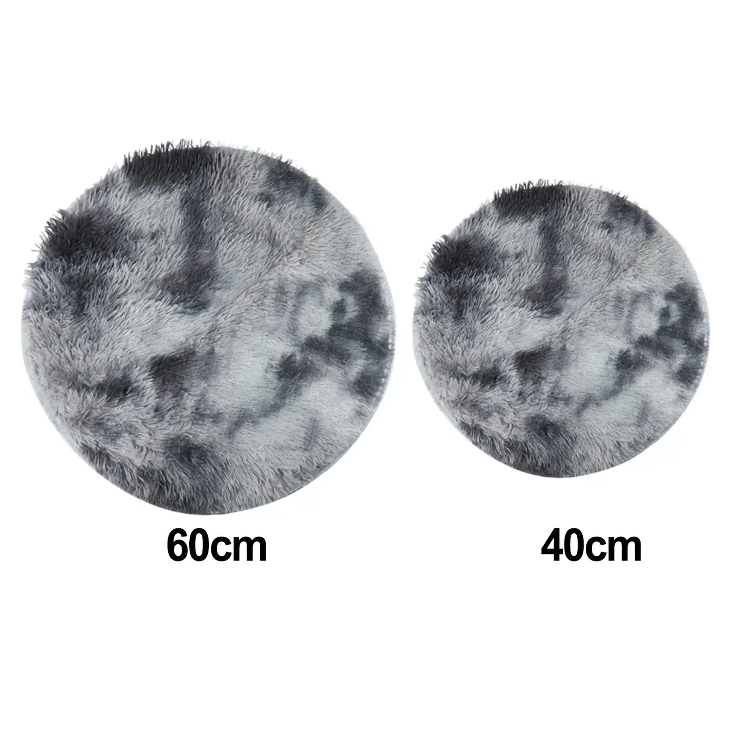 Soft Round Shaggy Rug For Kids