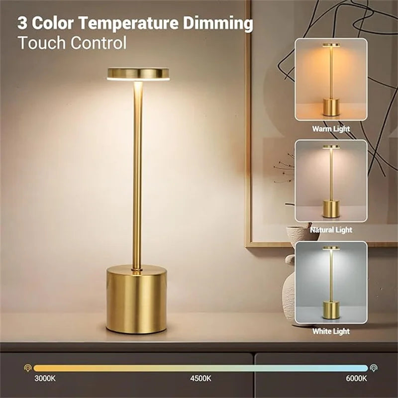USB Rechargeable LED Table Lamp