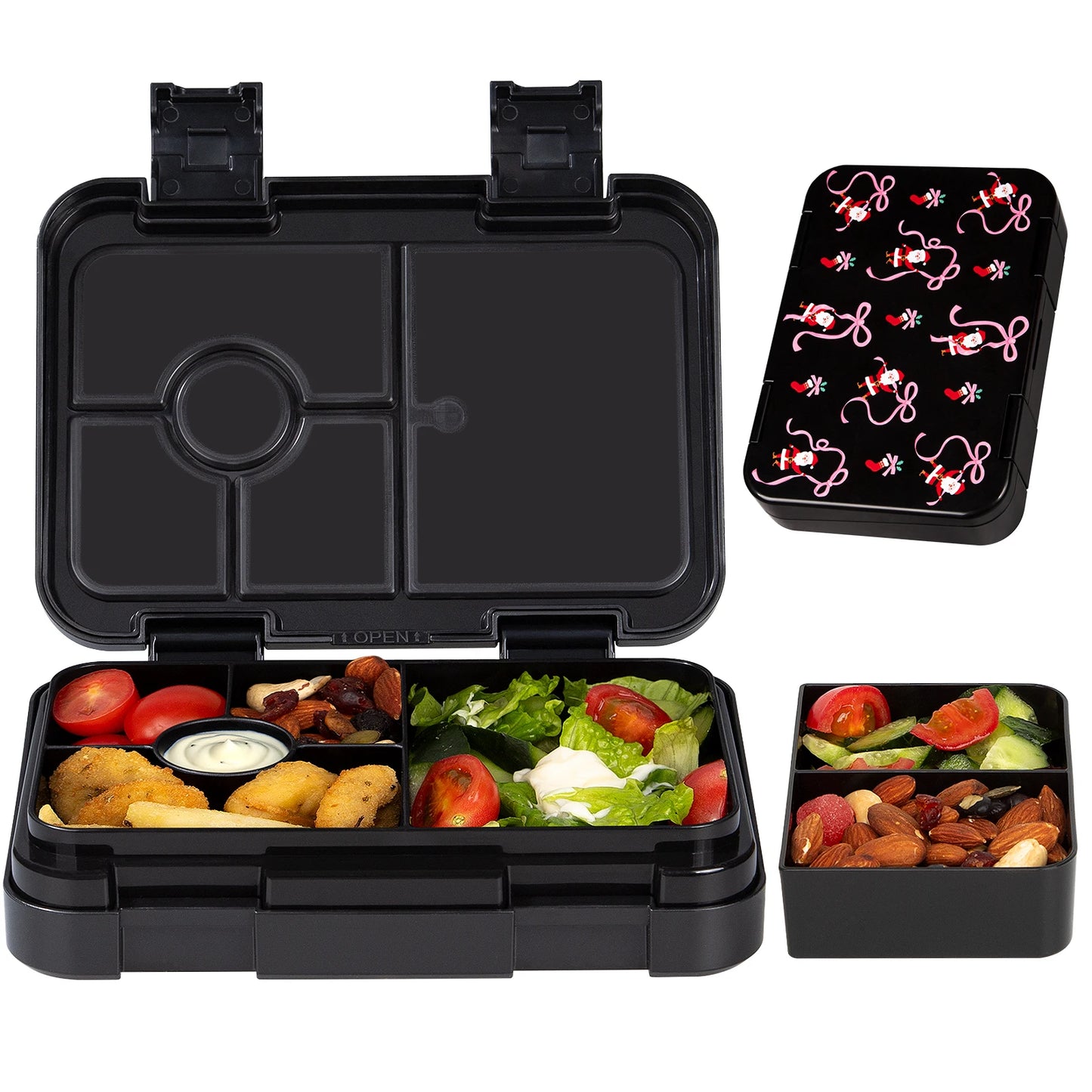 Kids Bento Lunch Box – Microwave Safe Leak-Proof Food Container for School, Travel & Snacks