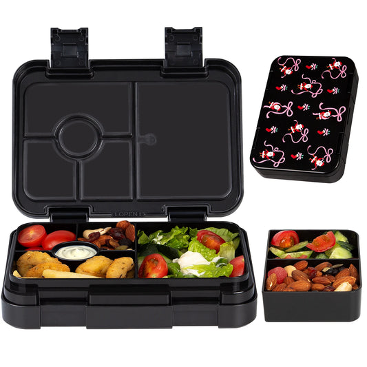 Kids Bento Lunch Box – Microwave Safe Leak-Proof Food Container for School, Travel & Snacks