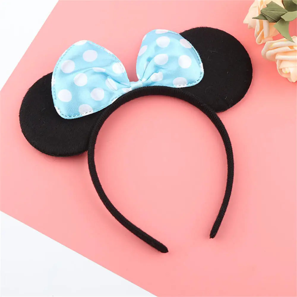 Minnie Mouse Ears Sequin Headband