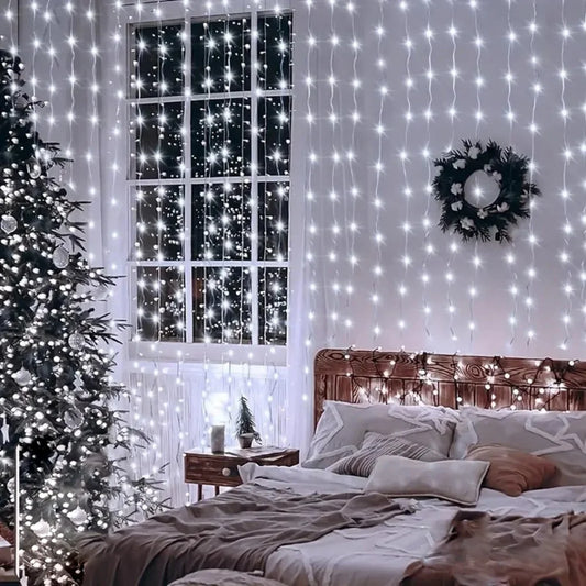 USB LED Curtain Fairy String Lights