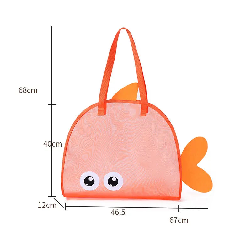 Kids Cartoon Beach Bag