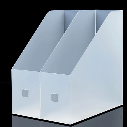 Plastic Book Organizer Storage Rack