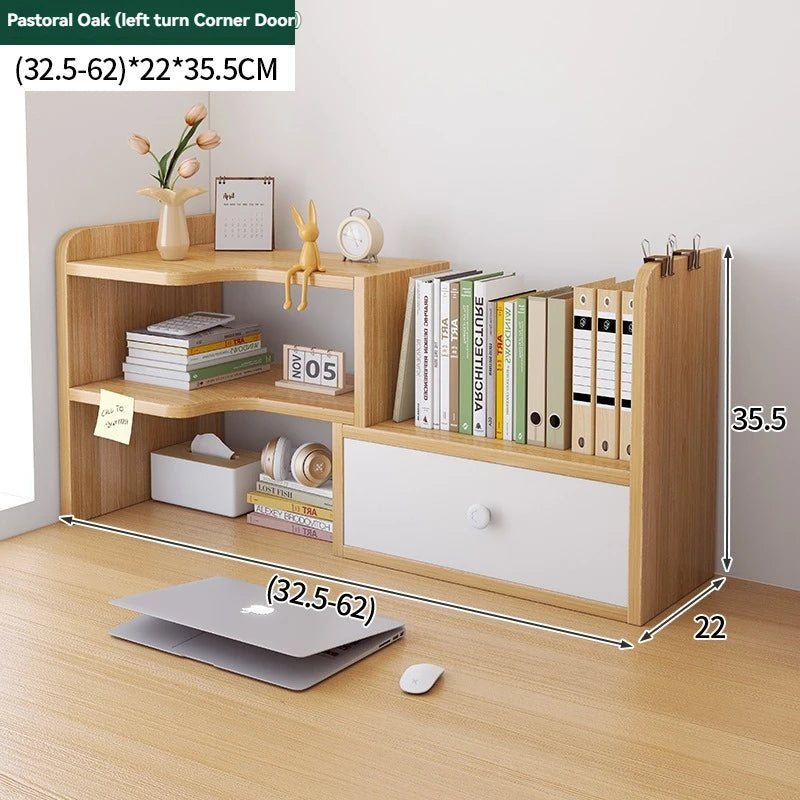 Expandable Desktop Bookshelf