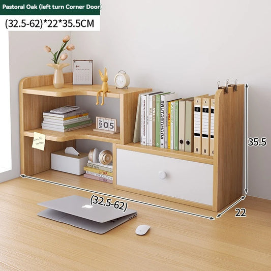 Expandable Desktop Bookshelf