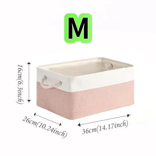 Foldable Linen Laundry Basket