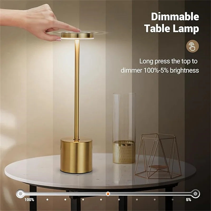 USB Rechargeable LED Table Lamp