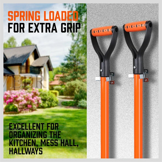 Heavy-Duty Tool Holder Wall Mount Hooks