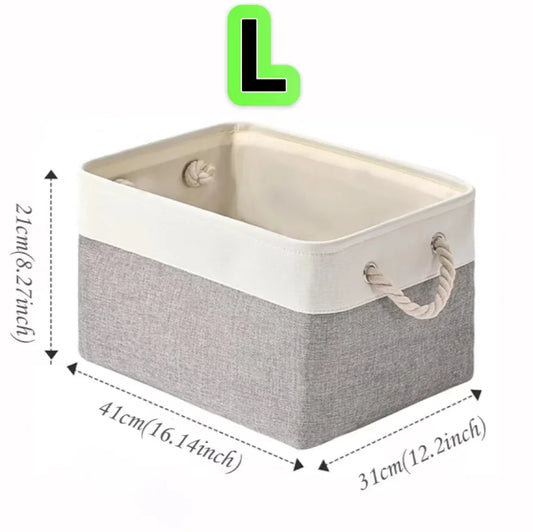 Foldable Linen Laundry Basket