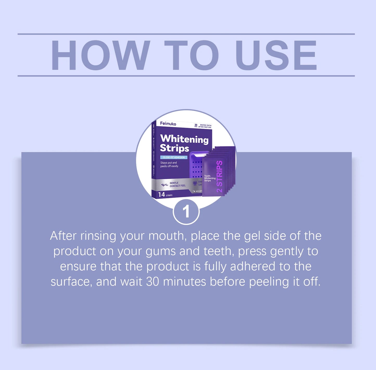 Mint Teeth Whitening Strips