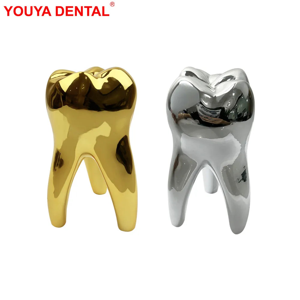 Dentist Tooth Resin Figurine Office Desk Decoration