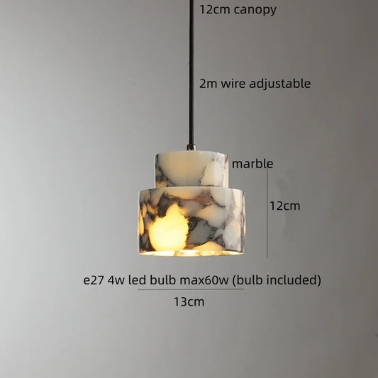 Marble Pendant Light