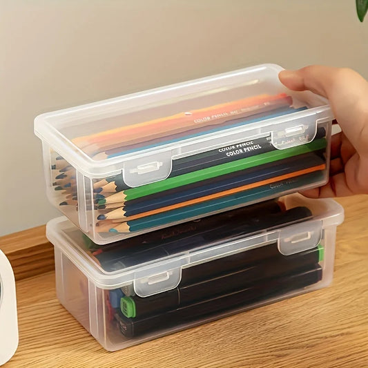 Large Clear Plastic Storage Box
