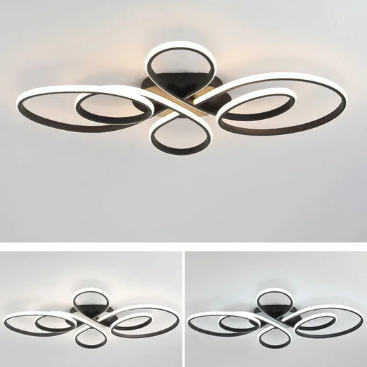 Remote Dimmable Chandelier for Living Room & Bedroom