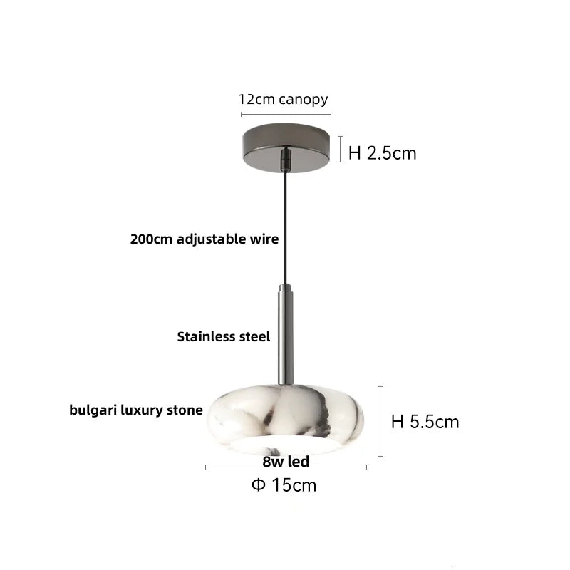 Marble Pendant Light