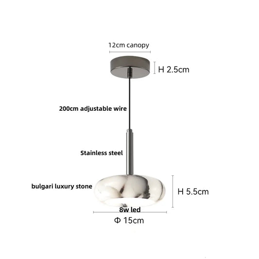 Marble Pendant Light