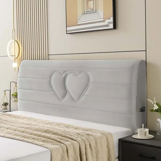 All-Inclusive Velvet Headboard Cover