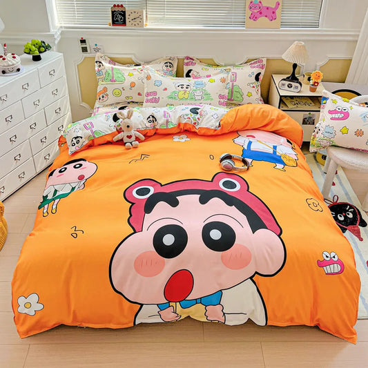 Cartoon Anime Duvet Cover Set
