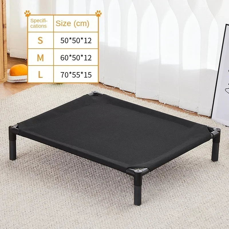 Elevated Folding Pet Bed for Dogs & Cats