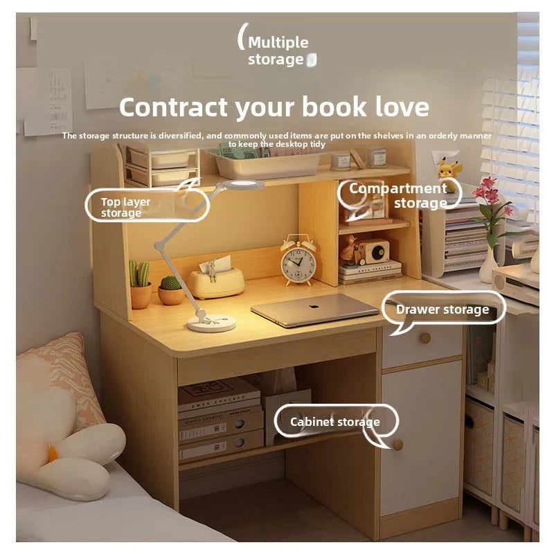 Modern Study Desk for Home Office & Bedroom