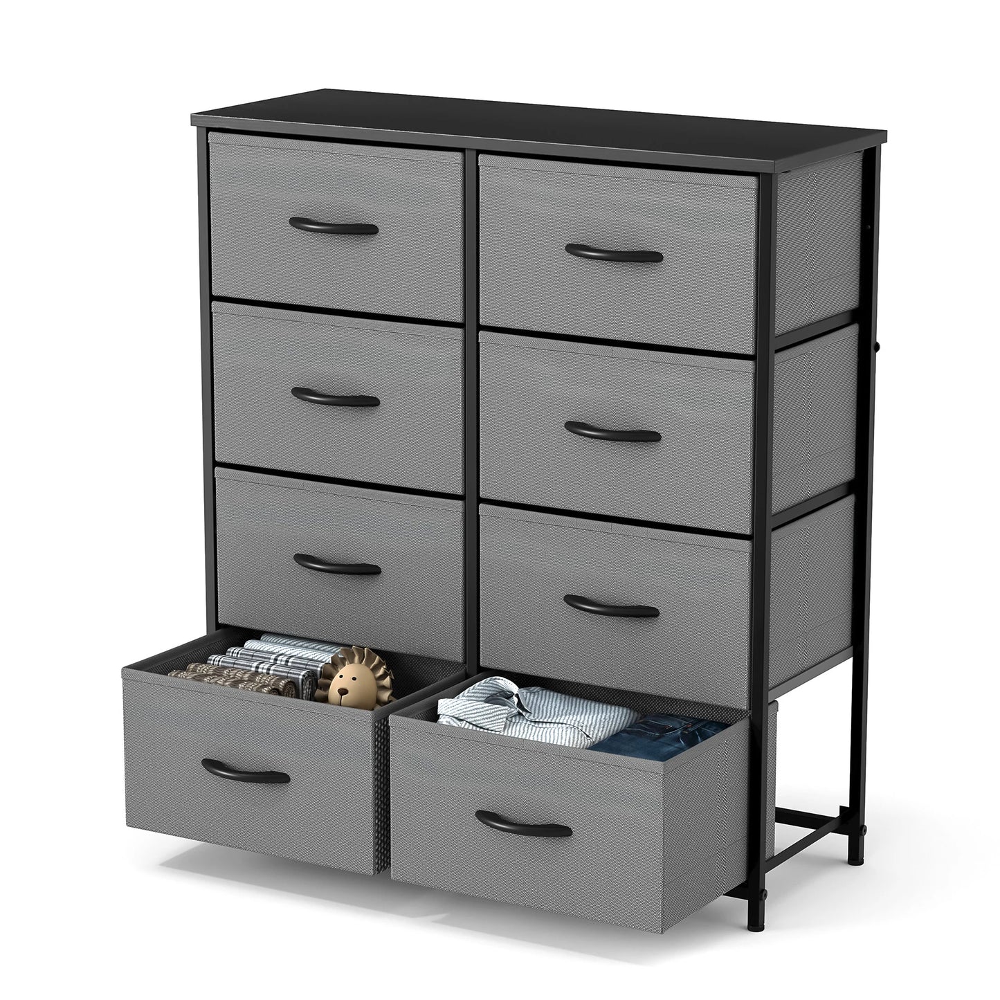 8-Drawer Children's Fabric Dresser & Storage Cabinet
