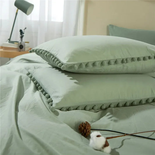 Soft Washed Duvet Cover Set