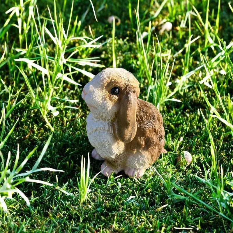 Bunny Garden Statue for Home Decor