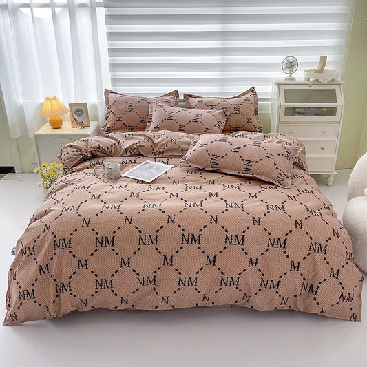 4-Piece Brushed Microfiber Bedding Set