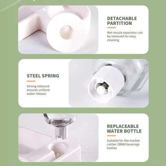 Automatic Pet Food & Water Bowl