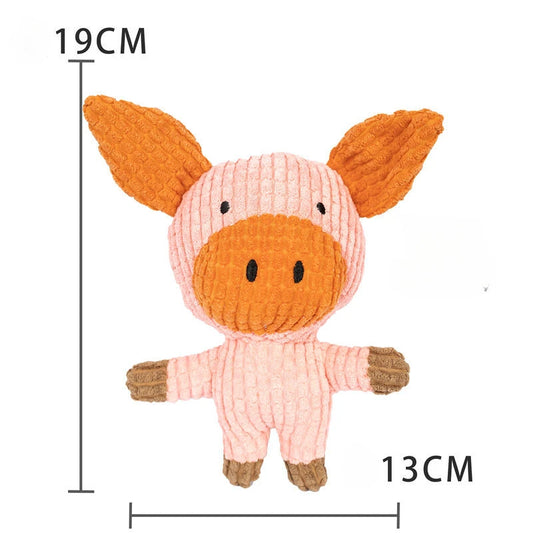 Plush Duck Dog Toy