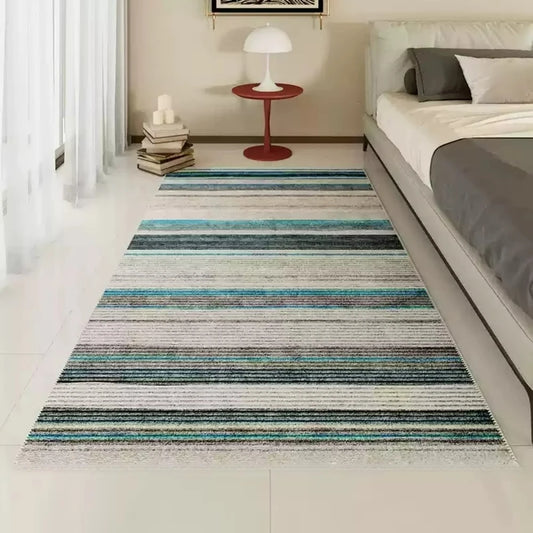 Colorful Striped Non-Slip Rug
