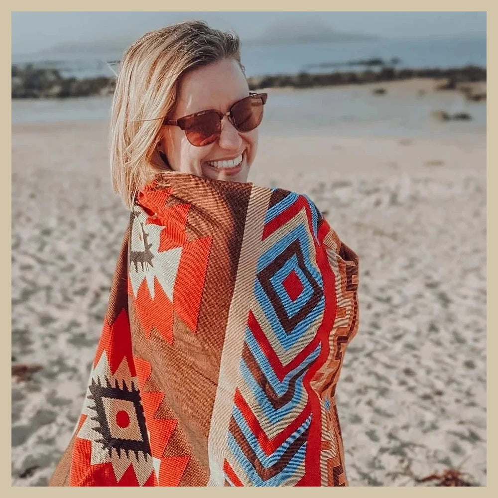 Checkered Throw Blanket