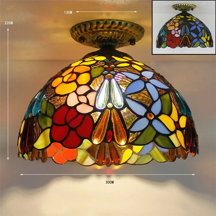 Glass Ceiling Light