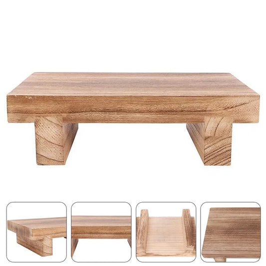 Wooden Footstool & Step Stool