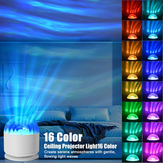 Galaxy Aurora Projector Night Light