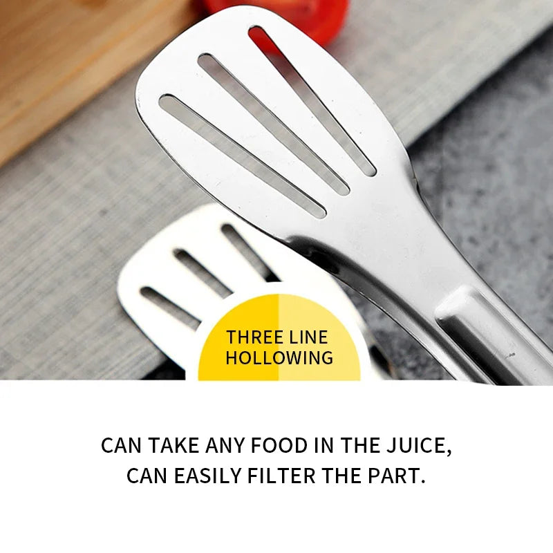 Heat-Resistant BBQ, Serving & Cooking Tongs