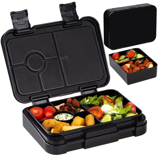Kids Bento Lunch Box – Microwave Safe Leak-Proof Food Container for School, Travel & Snacks