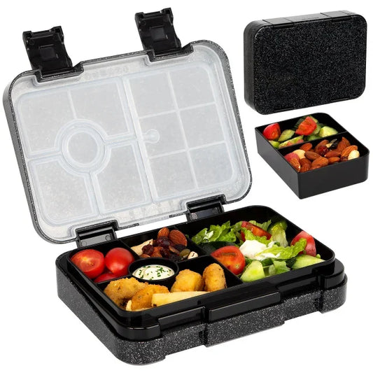 Kids Bento Lunch Box – Microwave Safe Leak-Proof Food Container for School, Travel & Snacks