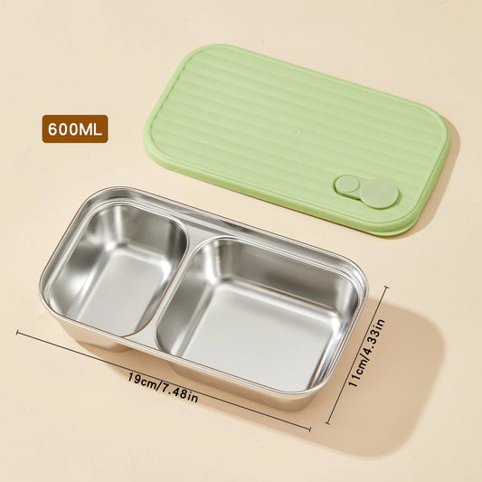 Stackable Leak-Proof Food Container for Meals, Fruits & Salads