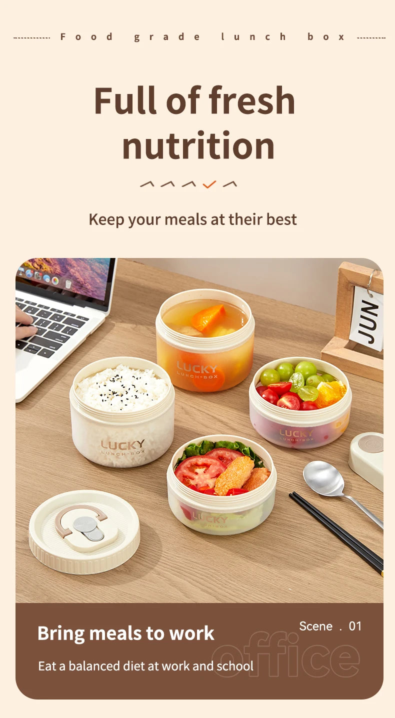 Microwave Safe Leak-Proof Food Container