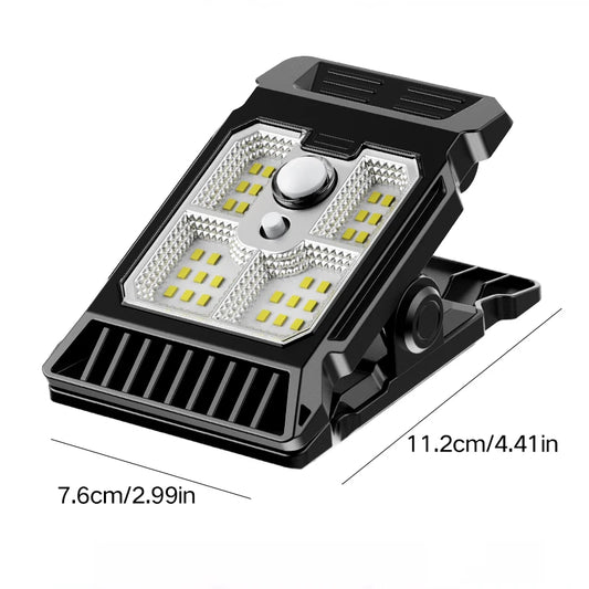 Solar Motion Sensor Clip Light