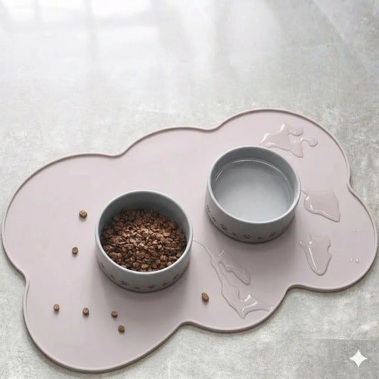 Waterproof Silicone Pet Feeding Mat for Cats & Dogs