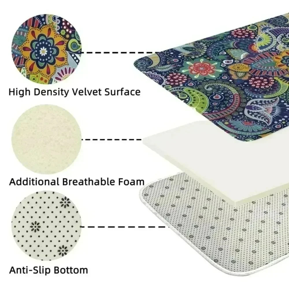 Tropical Botanical Outdoor Area Rug