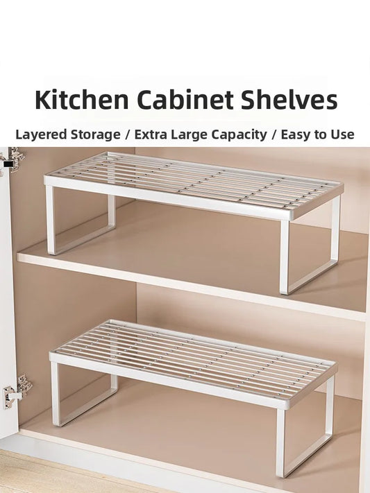 Multi-Layer Kitchen Countertop Storage Rack
