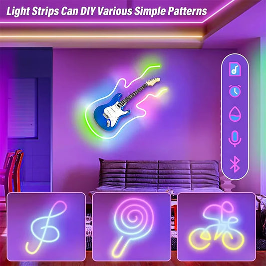 USB RGBIC Neon LED Strip Lights