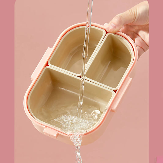 Compartment Lunch Box – Portable Microwave-Safe Food Container